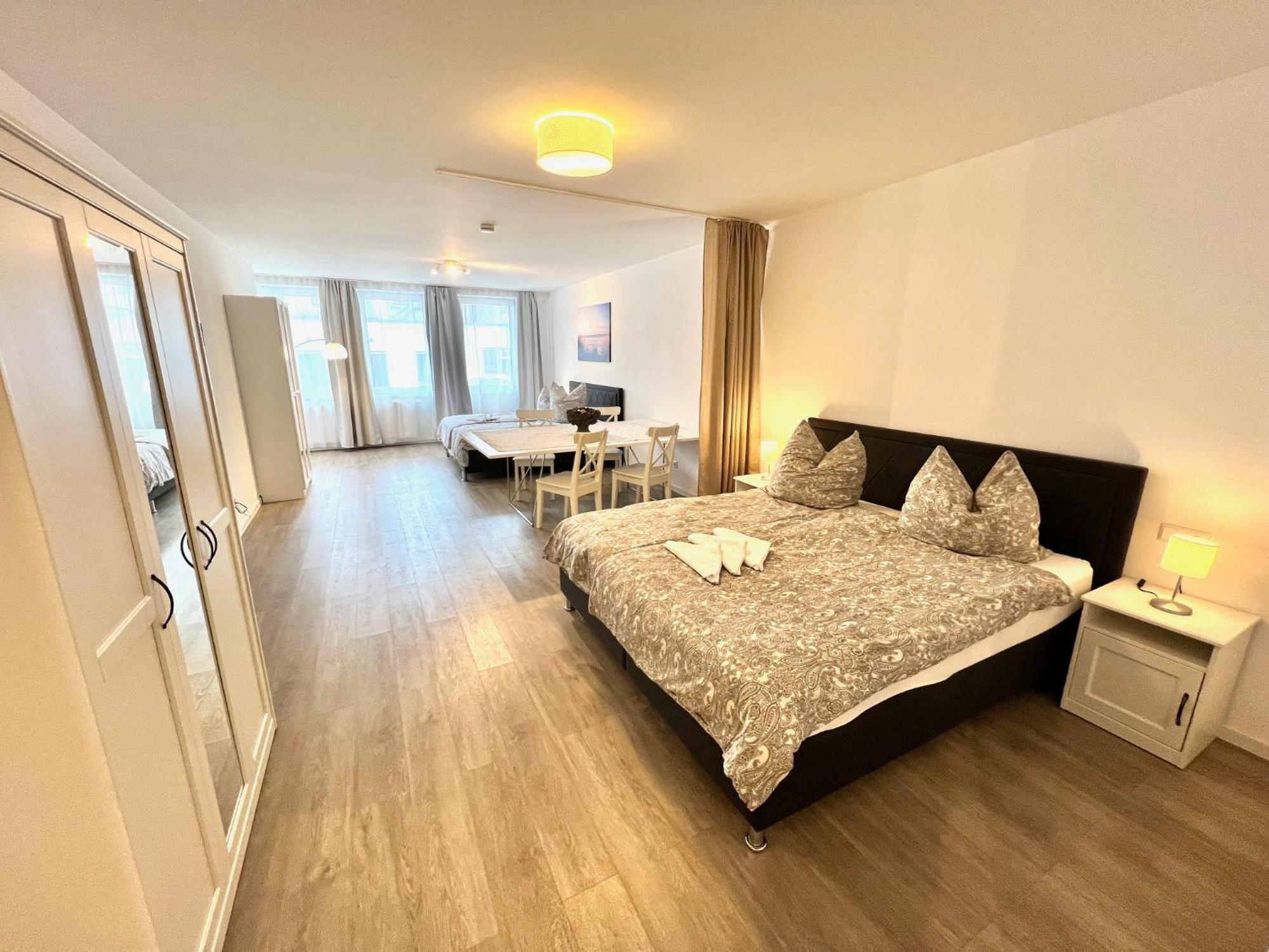 City Appartement Kueche,Bad, Parken Im Zentrum Von 拉芬斯堡 外观 照片