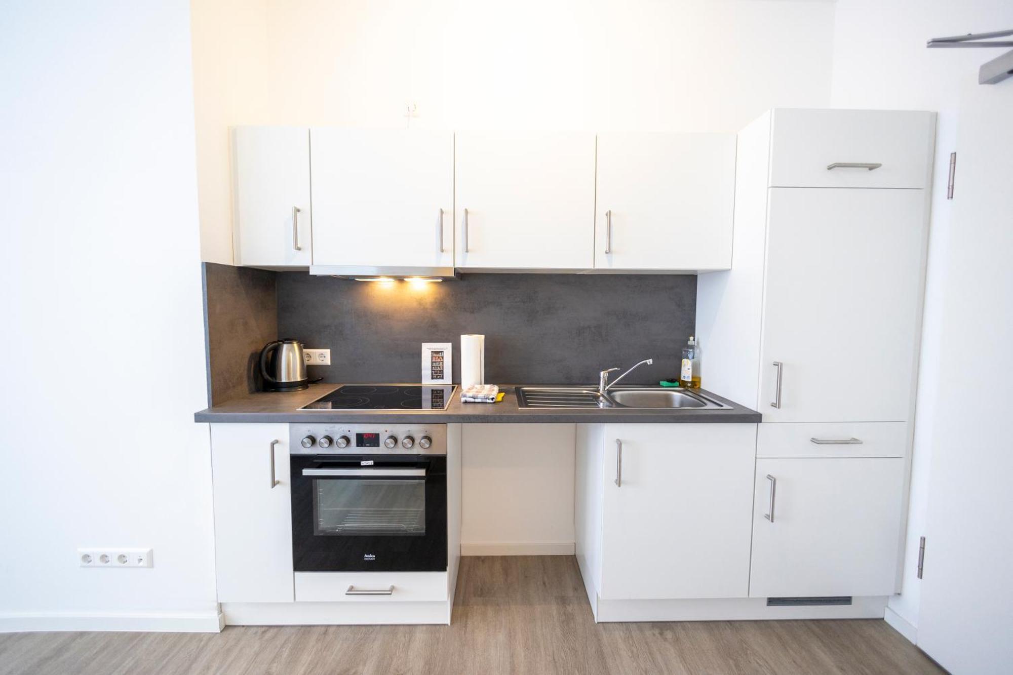 City Appartement Kueche,Bad, Parken Im Zentrum Von 拉芬斯堡 外观 照片