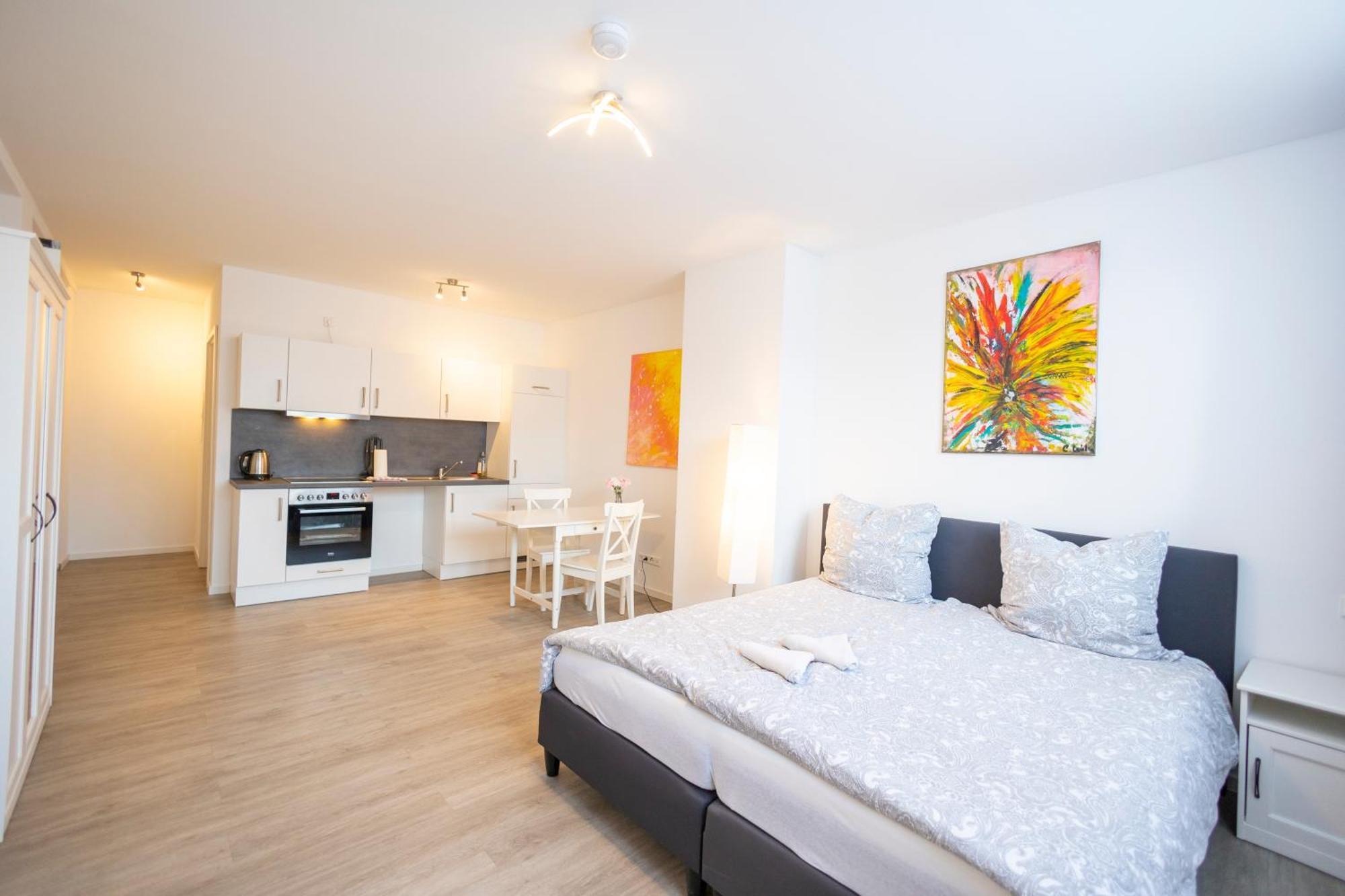 City Appartement Kueche,Bad, Parken Im Zentrum Von 拉芬斯堡 外观 照片